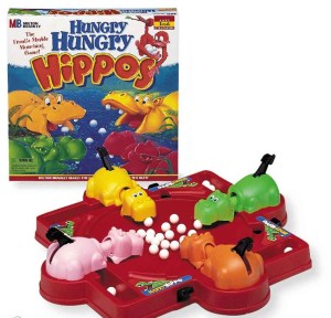 hungry, hungry hippos